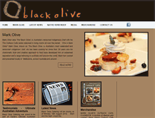 Tablet Screenshot of blackolive.net.au